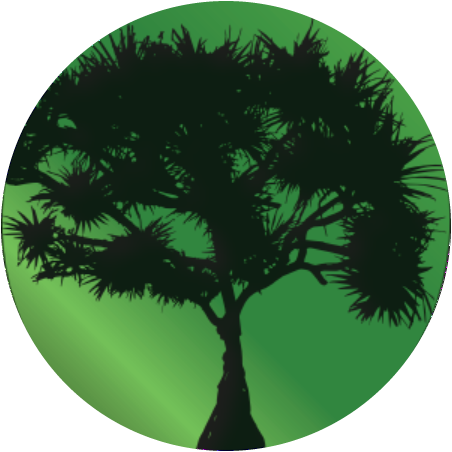 Simply Intreeging pandanus logo mark